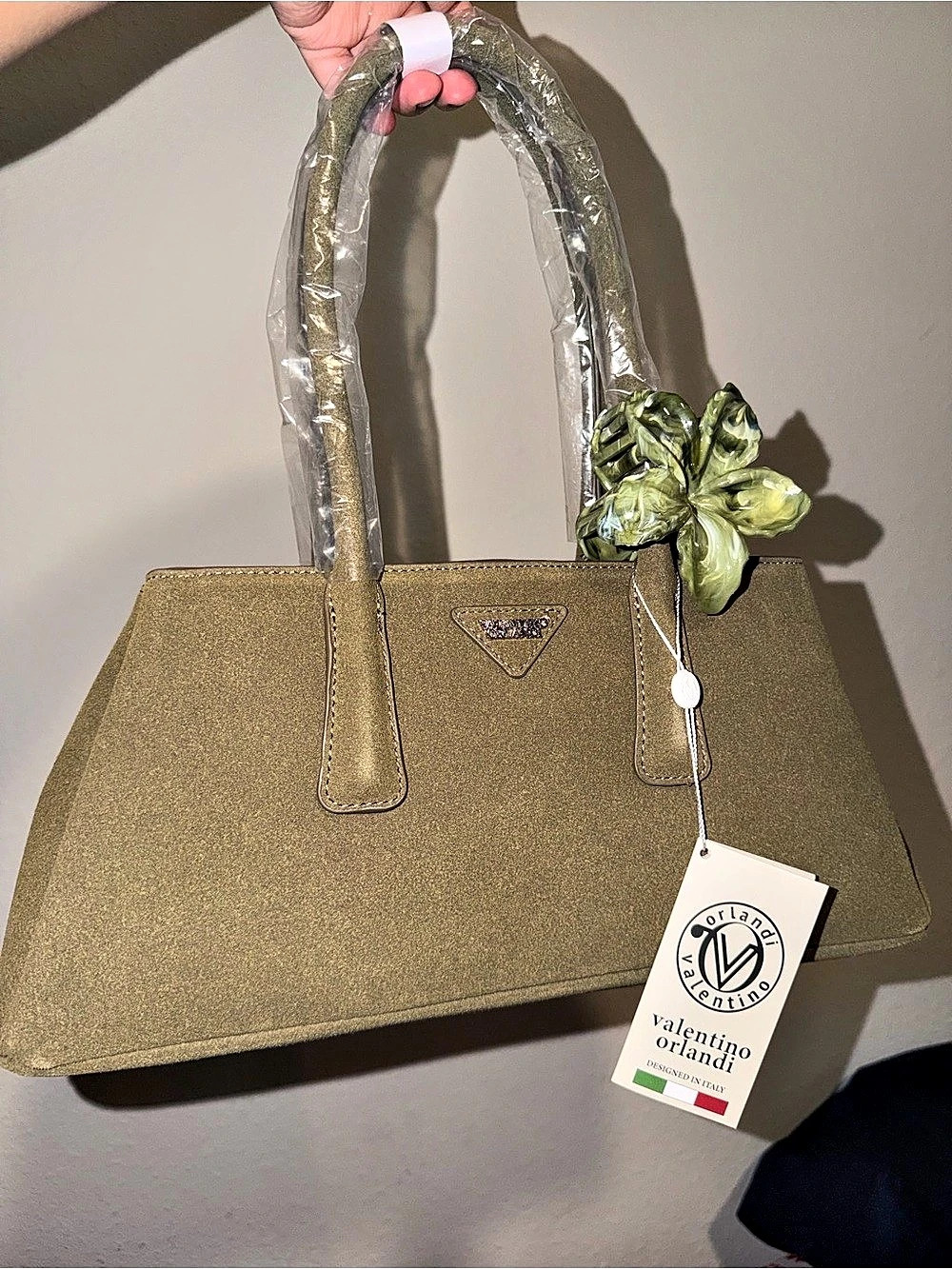 Valentino Orlandi Nelly in olive green